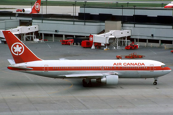 Air Canada Boeing 767-200 C-GAUN, "Gimli Glider", aufgenommen in Toronto - Foto: Marc Hasenbein