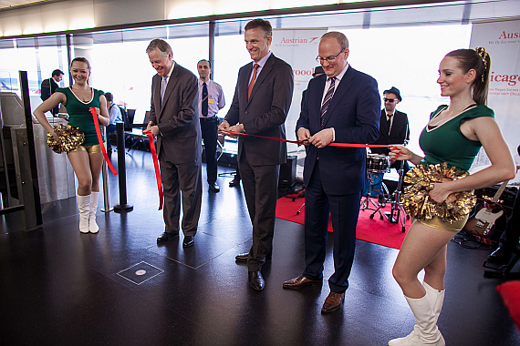 Feierliche Eröffnung der neuen AUA-Flugverbindung nach Chicago - Foto: Austrian Airlines