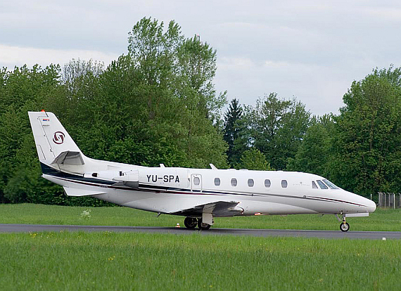 Cessna 560XLS YU-SPA der Prince Aviation