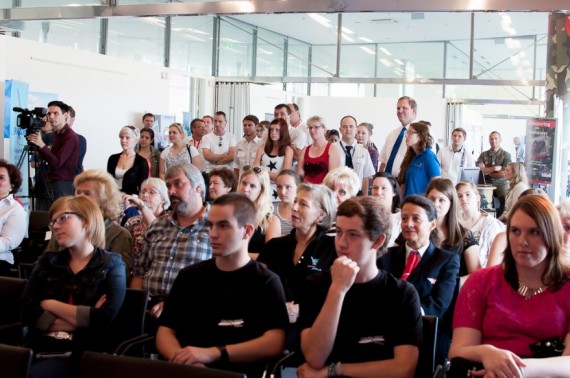 Reges Publikumsinteresse bei "Girls In Aviation" - Foto: Gender-Institut Graz/G. Metz