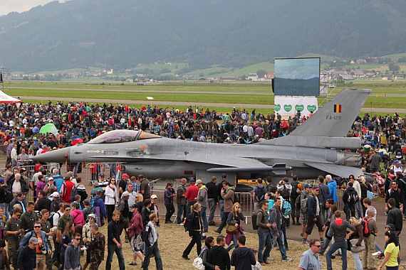 Airpower 2013 Belgische F-16 Static Franz Zussner