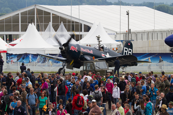 Airpower 2013 Corsair Flying Bulls Peter Hollos