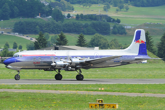 Airpower 2013 DC-6B Flying Bulls Take Off PHuber