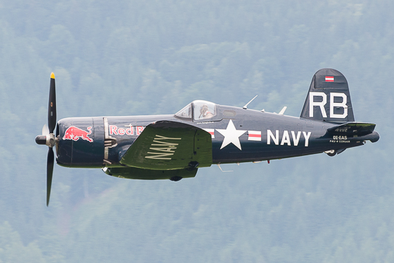 Airpower 2013 F4U Corsair Flying Bulls Markus Dobrozemsky