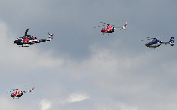 Airpower 2013 Flying Bulls Helikopterformation OHuber