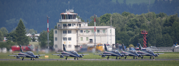 Frecce Tricolori auf der Airpower - Foto: Peter Hollos