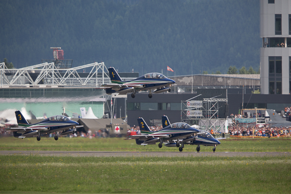 Airpower 2013 Frecce Tricolori beim Start_1 Peter Hollos