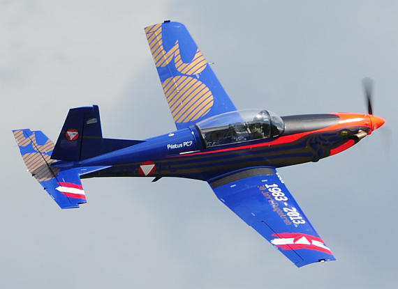 Airpower 2013 PC-7 Sonderbemalung Bundesheer PHuber