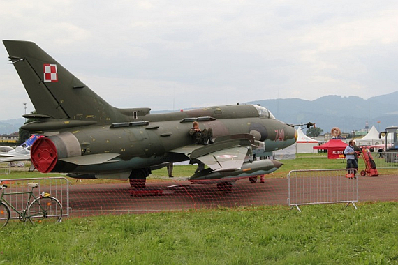 Airpower 2013 Suchoi Fitter polnische Luftstreitkräfte Franz Zussner