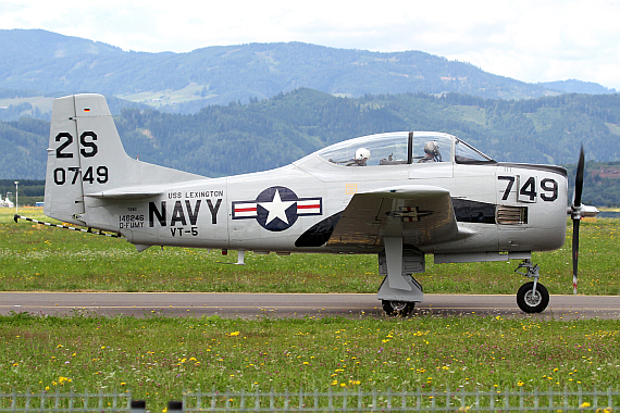 Airpower 2013 T-28C rollt Thomas Ranner