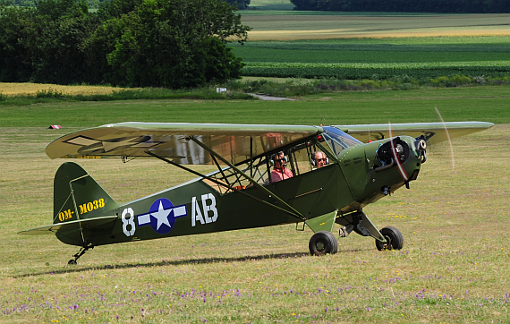 Liebevoll restaurierte Piper L4 von Andreas Baumann