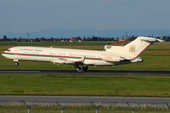 Burkina Faso Boeing 727-200 - Foto: RR Austrian Wings Media Crew (RR)