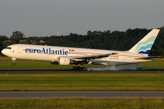 euroAtlantic Boeing 767-300ER - Foto: Austrian Wings Media Crew (RR)