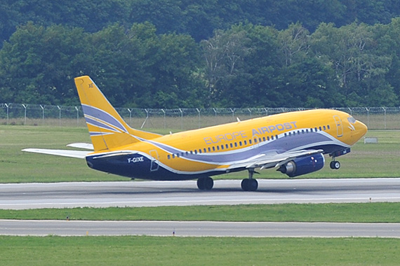 Europe AirPost Boeing 737-300 F-GIXE für Tunisair_Start - Foto: PA / Austrian Wings Media Crew