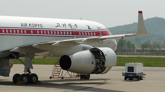 Eine der beiden Tu-204, in diesem Falle die kurze Langstreckenvariante 300