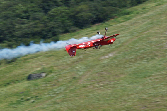 Johann Fesl Spitzerberg 2013 Rückenflug