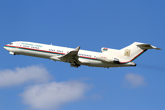 Boeing 727-200 XT-BFA Burkina Faso Gvmt - Foto: Thomas Ranner