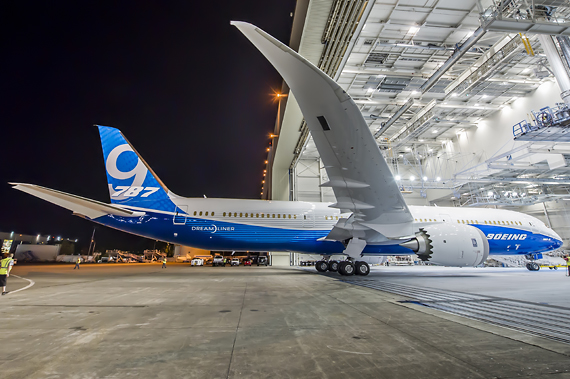 Boeing 787-9 - Foto: Boeing Boeing 787-9 - Foto: Boeing
