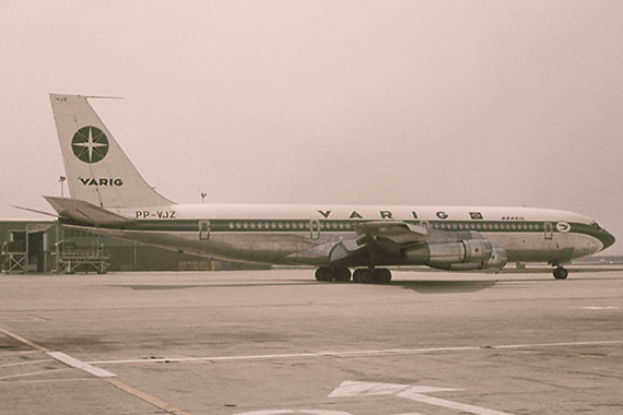 Varig Boeing 707, PP-VJZ - Foto: Werner Fischdick