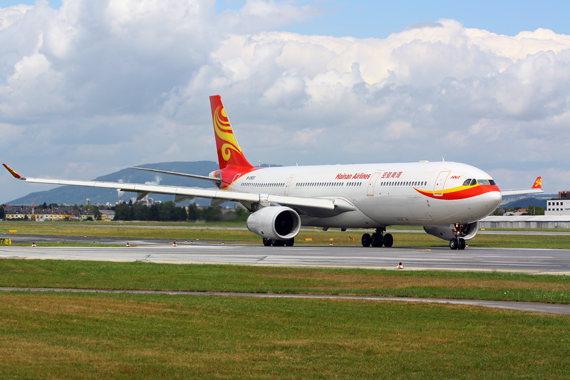 Airbus A330-300 von Hainan Airlines - Foto: Christian Zeilinger Airbus A330-300 von Hainan Airlines - Foto: Christian Zeilinger