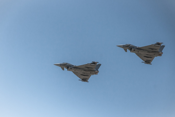 Bundesheer Eurofighter in Wien-Schwechat - Foto: U. Lehner