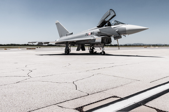 Bundesheer Eurofighter in Wien-Schwechat - Foto: U. Lehner/Austrian Wings Media Crew