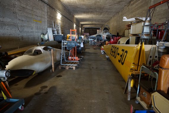 Ein ehemals militärisch genutzter Bunker auf dem Areal des LOAV beherbergt die Schätze des AAM