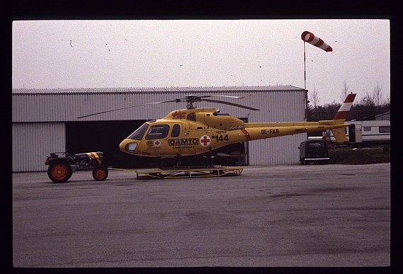 Christophorus 2 auf dem Flugplatz Krems-Gneixendorf