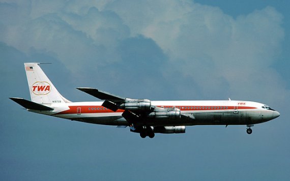 TWA Boeing 707-300 ZRH 1976 Eduard Marmet