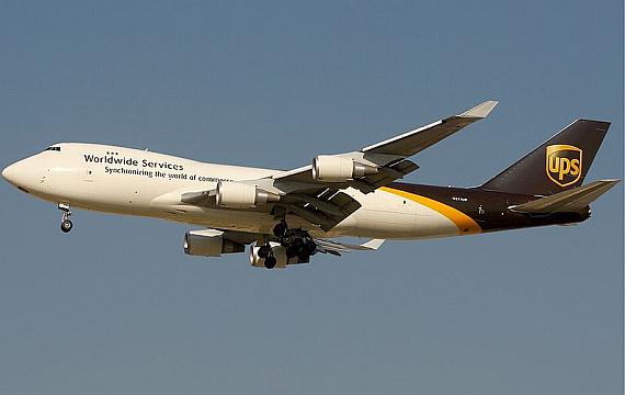 UPS Boeing 747-400F N571UP Foto Konstantin von Wedelstädt Wiki Commons UPS Boeing 747-400F N571UP Foto Konstantin von Wedelstädt Wiki Commons