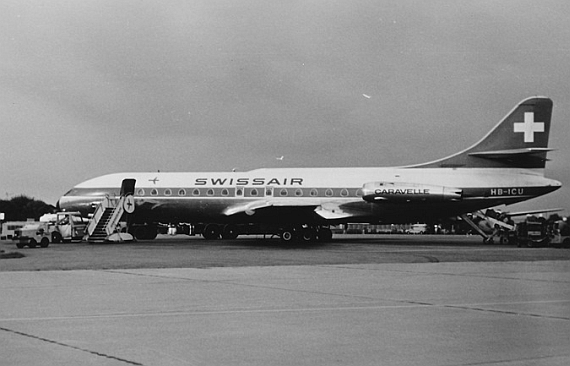 Caravelle der Swissair, Symbolbild - Foto: Paul Bannwarth