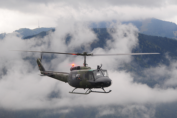 UH-1D der Bundeswehr im Flug