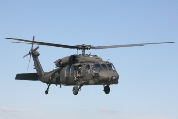 Air to Air Aufnahme eines Black Hawk des Bundesheeres - Foto: Courtesy Christoph Matzl