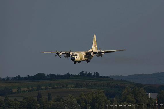 Die Maschine im Endanflug - Foto: Florian Bartonek