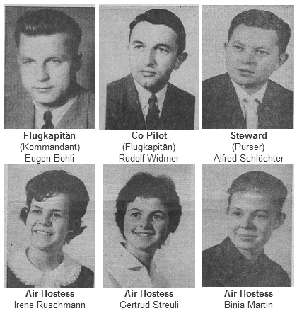 Die Crew der Unglücksmaschine - Quelle: Quelle: www.humlikon.net Die Crew der Unglücksmaschine - Quelle: Quelle: www.humlikon.net