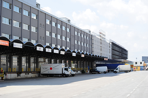 Der neue Cargo-Terminal am VIE - Foto: PA / Austrian Wings Media Crew