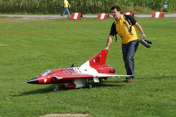 Der Ostarrichi-Draken als Modell - Foto: Anton Wildberger