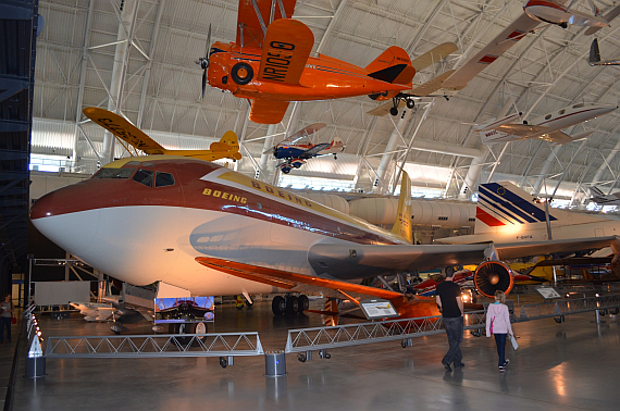 Der Prototyp 367-80 aufgenommen vor wenigen Wochen im Udvar-Hazy Center in Washington - Foto: Markus Kern