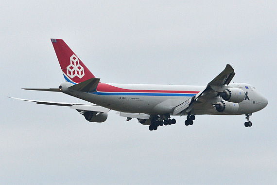 Cargolux Boeing 747-8F LX-VCE Anflug Piste 11_1_2 Foto PA Austrian Wings Media Crew