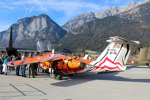 Saab 105 "Tiger-Bemalung" des Bundesheeres