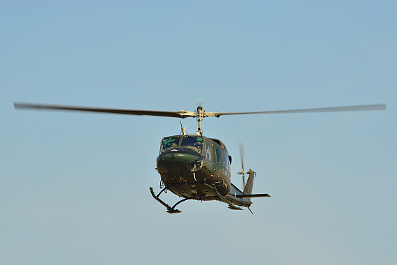 AB212 beim Landeanflug - Foto: PA / Austrian Wings Media Crew