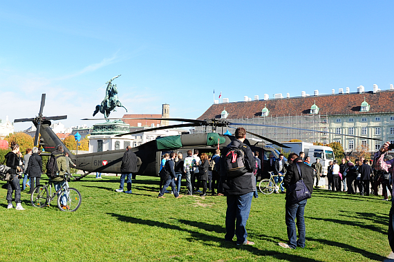 Nationalfeiertag 2013 Sikorsky Blackhawk Black Hawk Bundesheer_10 Foto MHuber