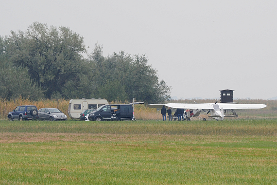 Ein Feldflugplatz bei Apleton Ein Feldflugplatz bei Apleton