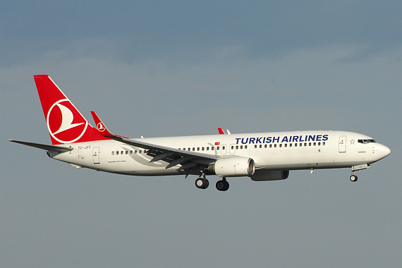 Turkish 737-800 - Foto: M. Huber Turkish 737-800 - Foto: M. Huber