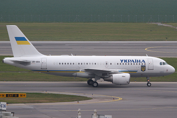 Airbus A319 Ukraine Gvmt UR ABA_2 Foto Andreas Ranner