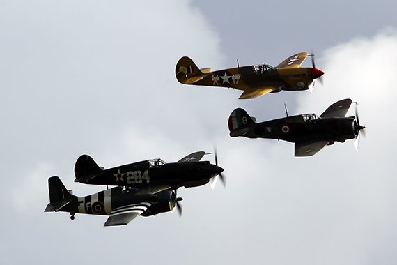 Duxford 2013 Formation Hawks_Wildcat_Phil Weber