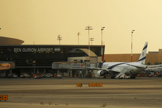 Der Ben Gurion Airport Tel Aviv ist der Heimatflughafen von El Al - Foto: MK / Austrian Wings Media Crew