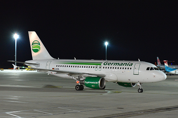 Germania Erstflug Bremen Airbus A319 D-AHIL Foto PA Austrian Wings Media Crew