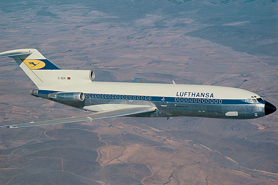 Die 1965 gebaute "Münster" (D-ABIN) im Flug - Foto: Lufthansa Archiv