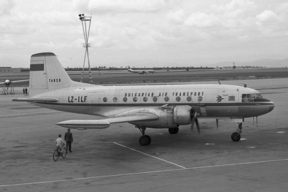 IL-14 der Balkan Bulgarian in Wien, Aufnahme vermutlich von 1962 - Foto: Archiv AAM